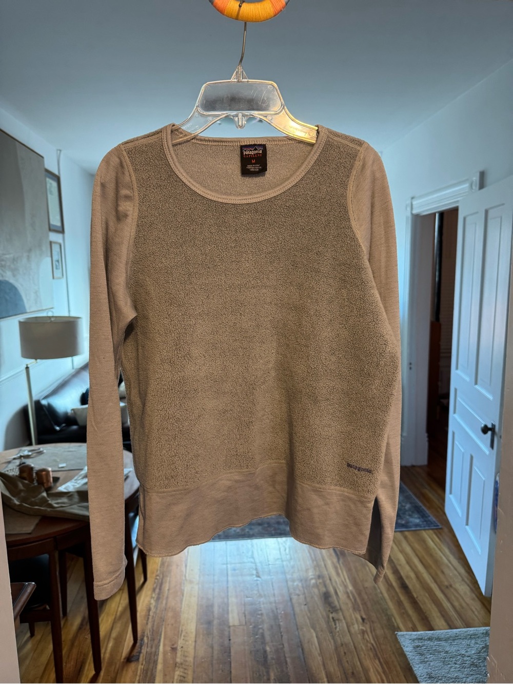 Vintage Patagonia Capilene Fleece Crewneck - Light Gray made in USA